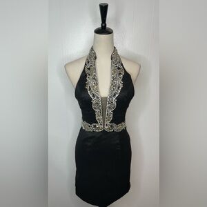 Homecoming dress/ cocktail dress/ black dress/ formal dress/ wedding guest